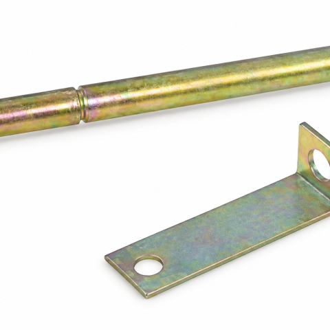 Kit dedo retractil c/chapa sujeccion John Deere