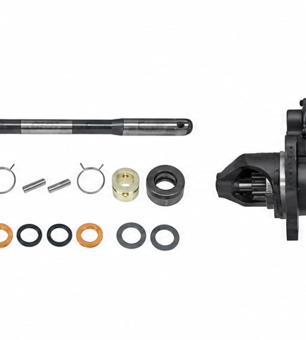 Kit eje flexible corto c/rebaje John Deere