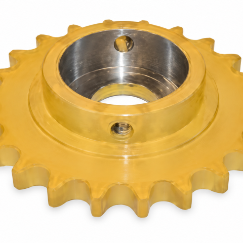 Piñon transm. elev. de grano New Holland