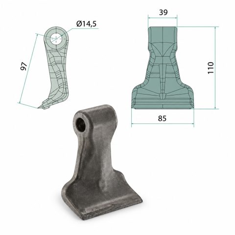 GRANIT Martillo de desbrozadora
