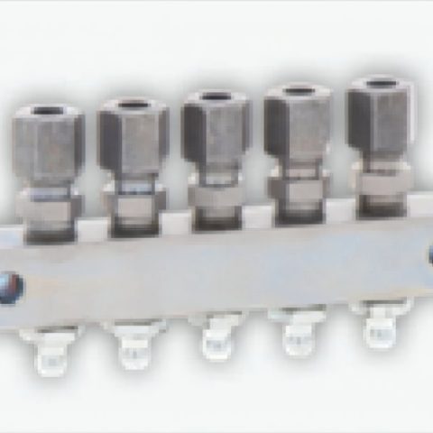 Groeneveld-Beka Colector de engrase de 5 salidas