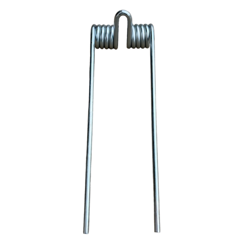 Muelle trasero rastra 10 mm cincado