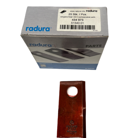Cuchilla rotativa potinger derecha