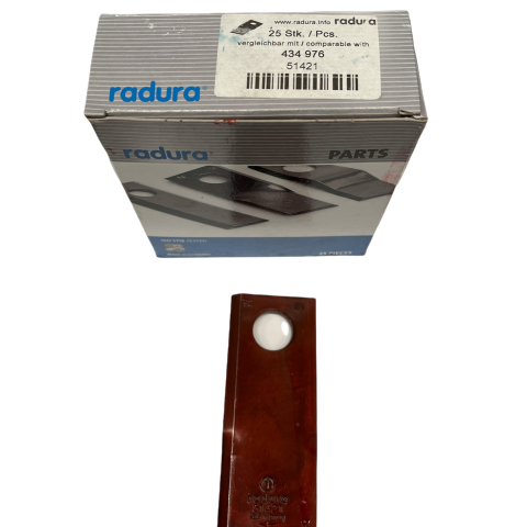 Cuchilla rotativa potinger derecha